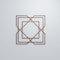 Ekena Millwork Large Lakewood Decorative Fretwork Wood Wall Panels, Walnut, 23 3/8"W x 23 3/8"H x 3/8"T WALW24X24X0375LWDWA - alternate 4
